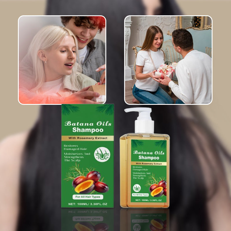 BatanaGlow™ 100ml Shampoo Mit Rosmarinextrakt | 1+1 GRATIS