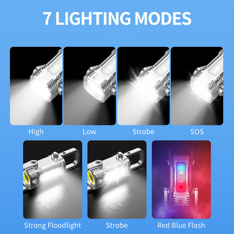 LumiKey – Wiederaufladbare Mini-Taschenlampe | 1+1 GRATIS
