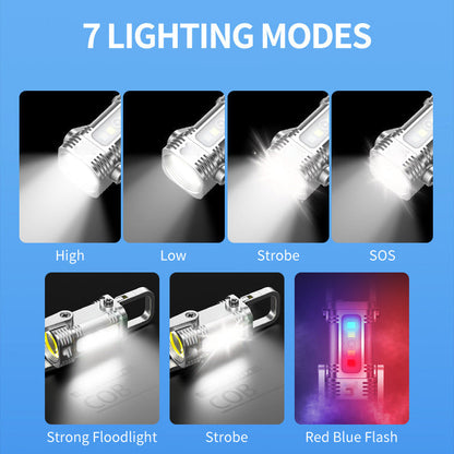 LumiKey – Wiederaufladbare Mini-Taschenlampe | 1+1 GRATIS