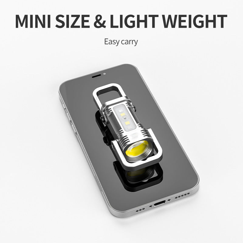 LumiKey – Wiederaufladbare Mini-Taschenlampe | 1+1 GRATIS
