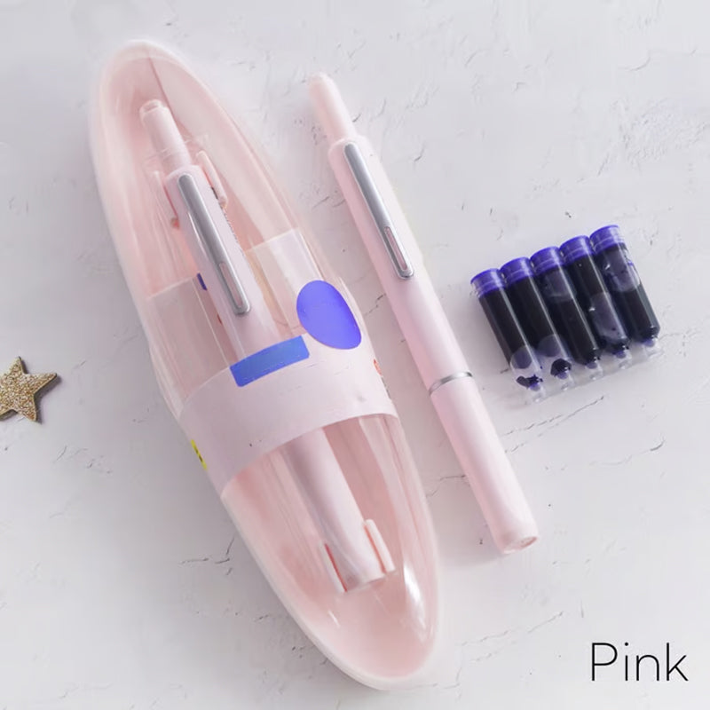 InkGlide™ – Einziehbarer Füllfederhalter mit Komfort | 1+1 GRATIS