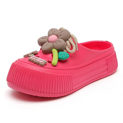BreezeBloom™ Luftige Pantoffeln mit Blumendekor | 1+1 GRATIS