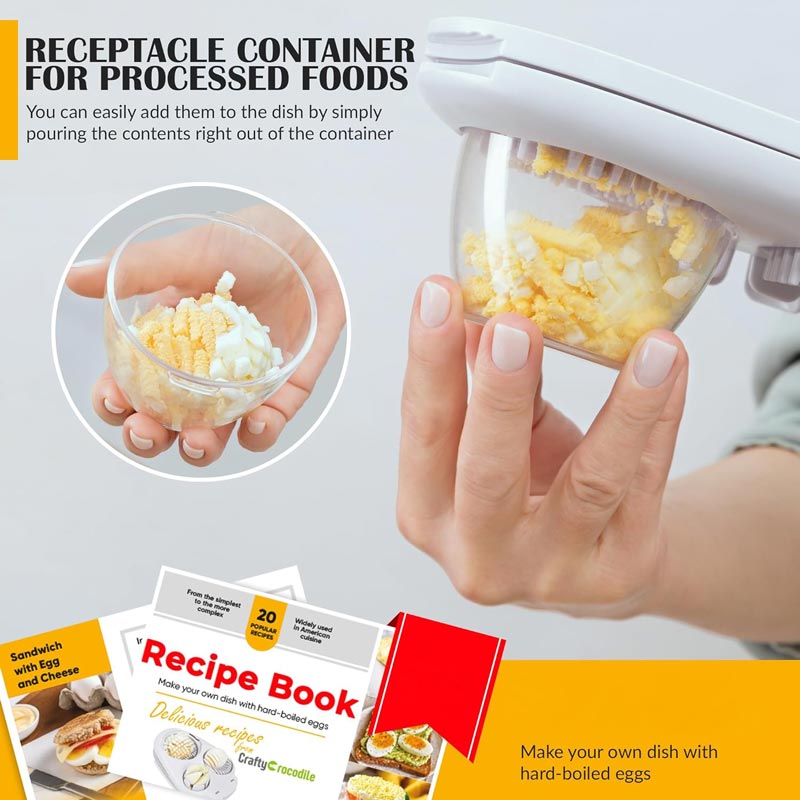 EggMaster™ 3-in-1 Multifunktionaler Eierschneider | 1+1 GRATIS