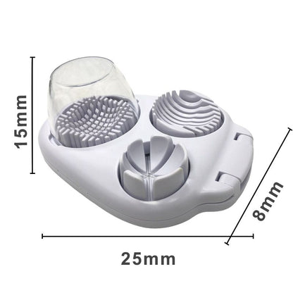 EggMaster™ 3-in-1 Multifunktionaler Eierschneider | 1+1 GRATIS
