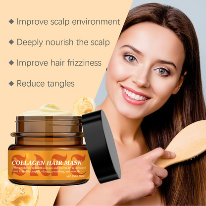 CollaShine™ – Kollagen-Haarmaske | 1+1 GRATIS