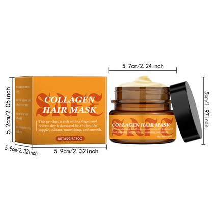 CollaShine™ – Kollagen-Haarmaske | 1+1 GRATIS
