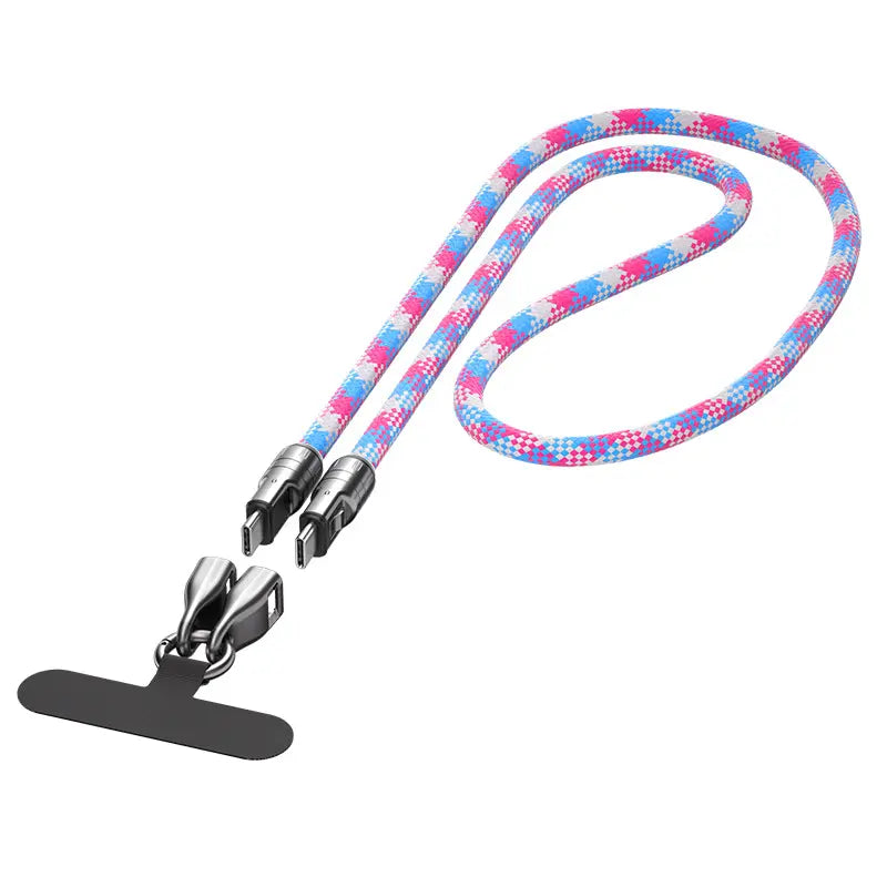 ChargeLanyard – 2-in-1 Schnelllade- & Datenkabel | 1+1 GRATIS