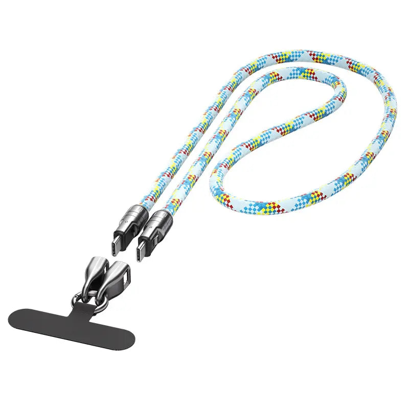 ChargeLanyard – 2-in-1 Schnelllade- & Datenkabel | 1+1 GRATIS