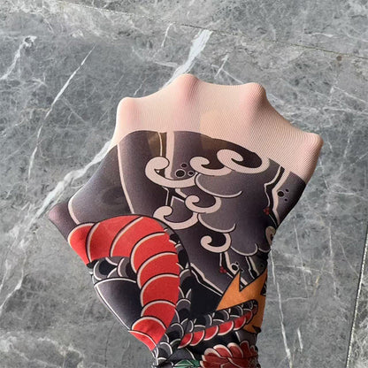 InkyLeg™ – Dehnbarer Bein-Cuff mit Tattoo-Print | 1+1 GRATIS