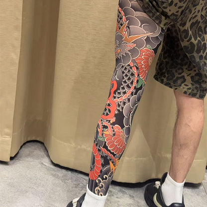 InkyLeg™ – Dehnbarer Bein-Cuff mit Tattoo-Print | 1+1 GRATIS