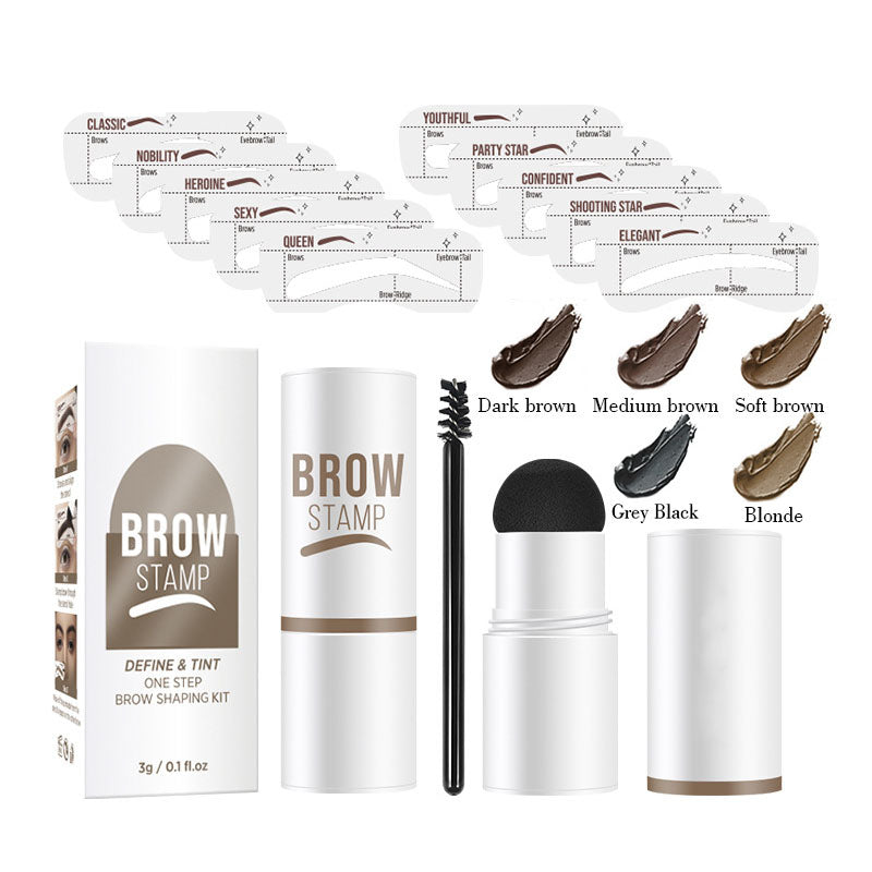 Perfect Brows – Schablonen- und Stempelset für Augenbrauen | 1+1 GRATIS