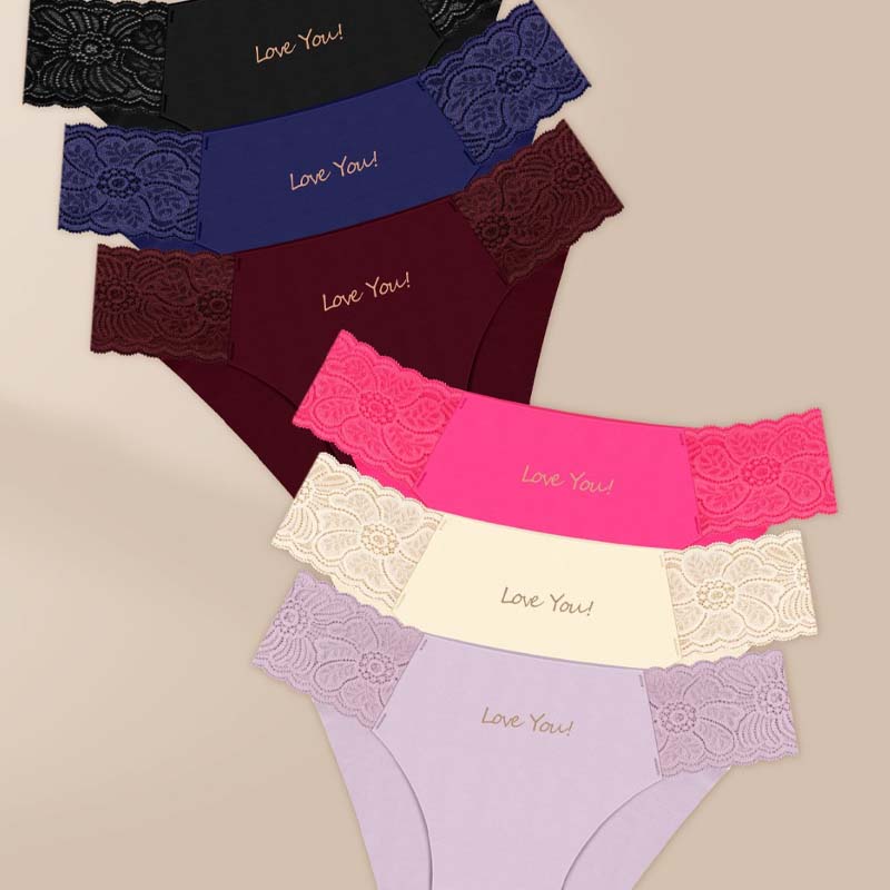 LunaWear – Damen Atmungsaktive Bikinislips | 1+1 GRATIS