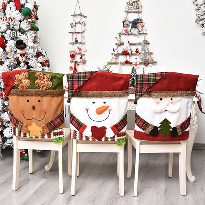 MerrySeat – Süße Weihnachts-Stuhlhussen | 1+1 GRATIS