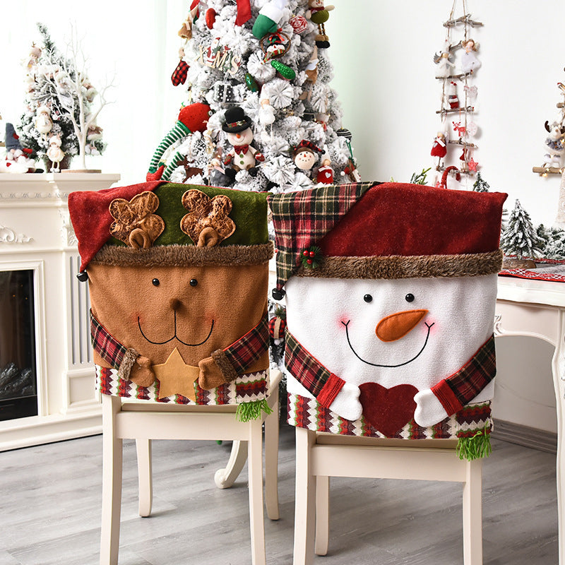 MerrySeat – Süße Weihnachts-Stuhlhussen | 1+1 GRATIS