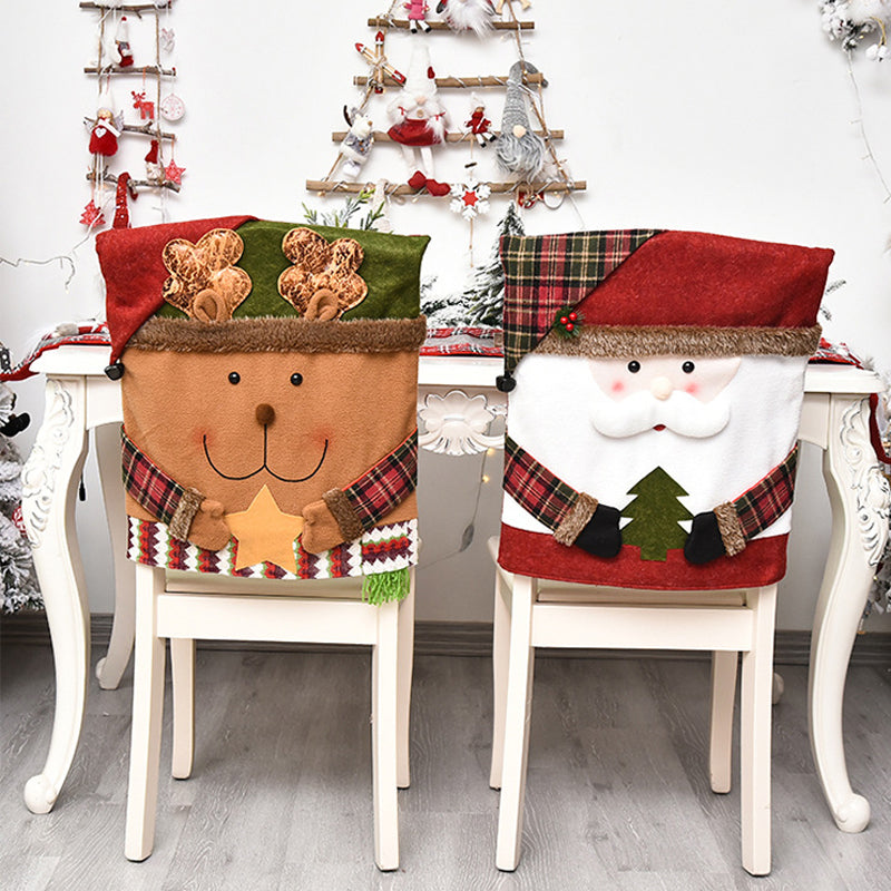 MerrySeat – Süße Weihnachts-Stuhlhussen | 1+1 GRATIS