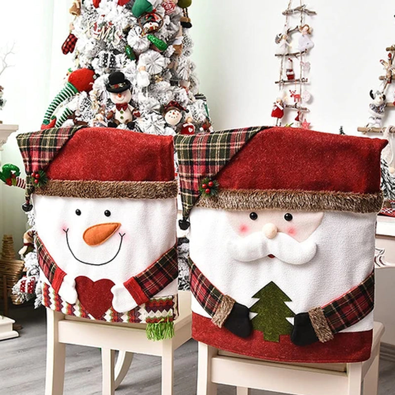 MerrySeat – Süße Weihnachts-Stuhlhussen | 1+1 GRATIS