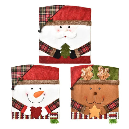 MerrySeat – Süße Weihnachts-Stuhlhussen | 1+1 GRATIS