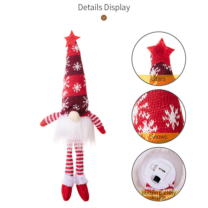 NordicGlow – Weihnachtswichtel mit Licht | 1+2 GRATIS