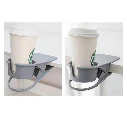 DeskMate – Clip-On Becherhalter für den Schreibtisch | 1+1 GRATIS