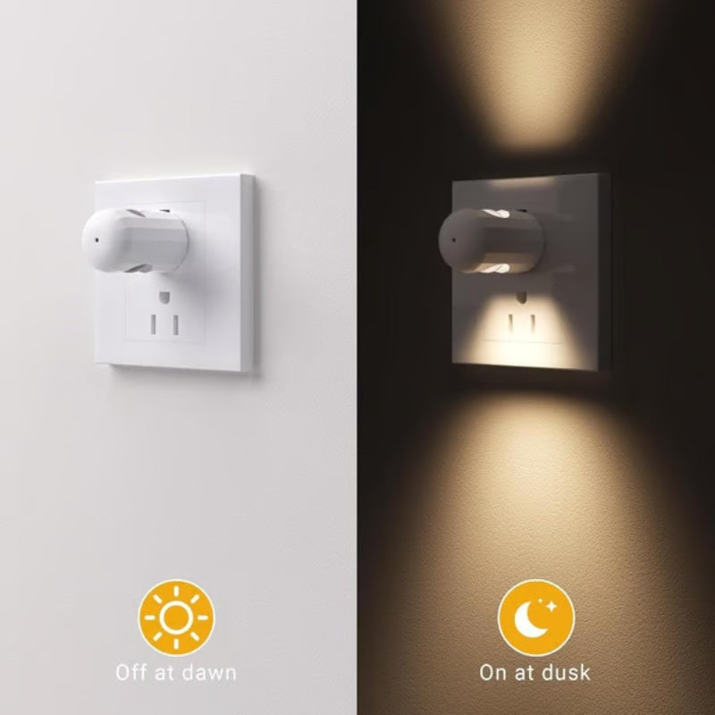 LumiSense – Intelligentes LED-Nachtlicht für Steckdosen | 1+1 GRATIS