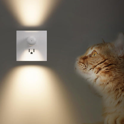 LumiSense – Intelligentes LED-Nachtlicht für Steckdosen | 1+1 GRATIS