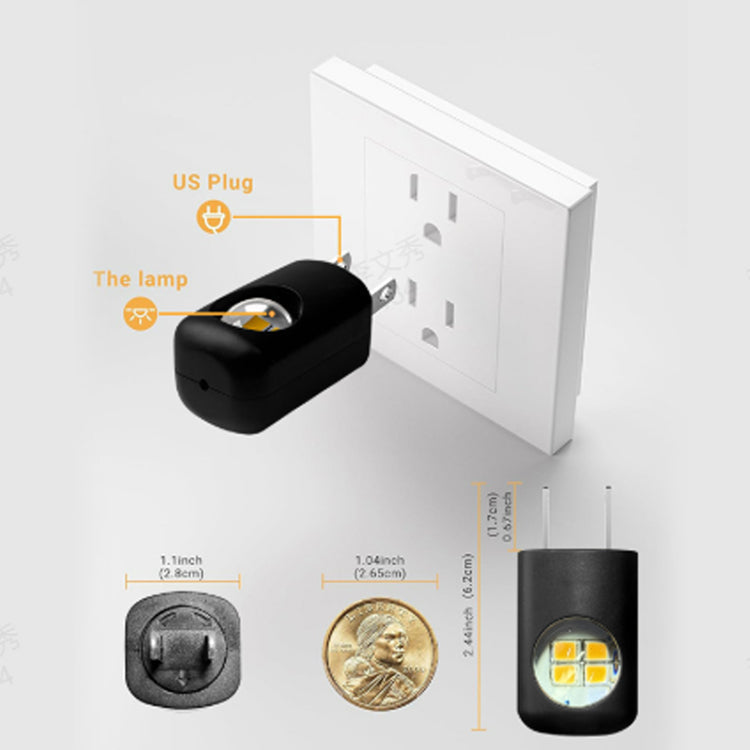 LumiSense – Intelligentes LED-Nachtlicht für Steckdosen | 1+1 GRATIS