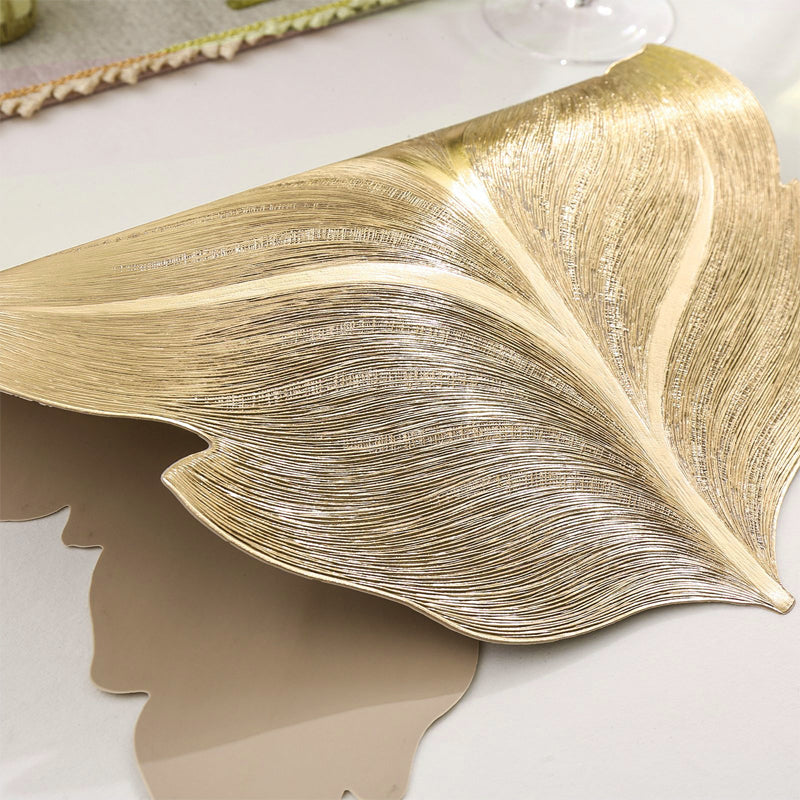 GoldLux – Hitzebeständige 3D Goldfolie-Tischsets | 1+1 GRATIS