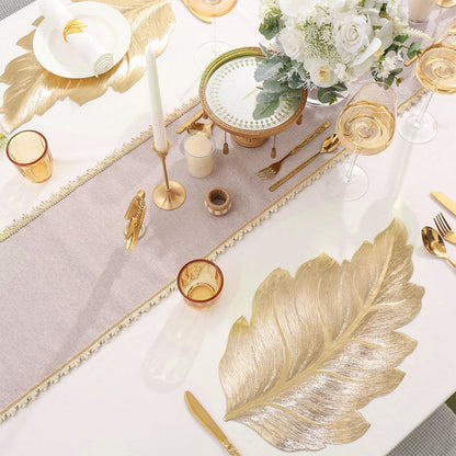 GoldLux – Hitzebeständige 3D Goldfolie-Tischsets | 1+1 GRATIS