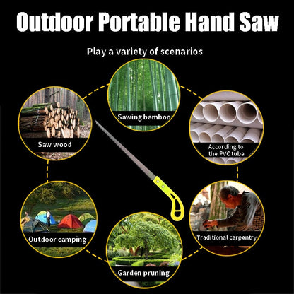 Woodpro – Tragbare Outdoor-Handsäge | 1+1 GRATIS
