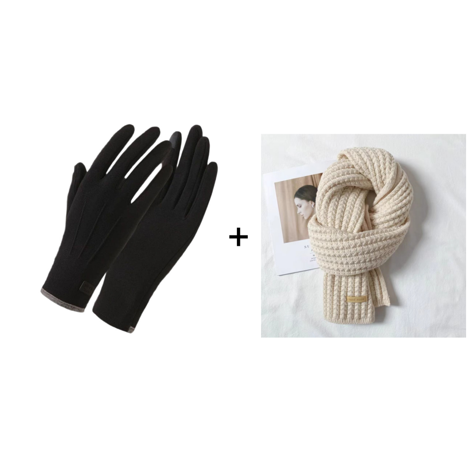ThermoGrip – Touchscreen-Winterhandschuhe | 1+1 GRATIS
