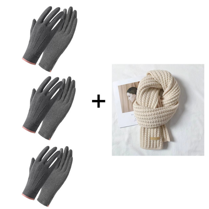 ThermoGrip – Touchscreen-Winterhandschuhe | 1+1 GRATIS