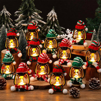 FrostyLights – Mini Schneemann-Laternen | 1+1 GRATIS