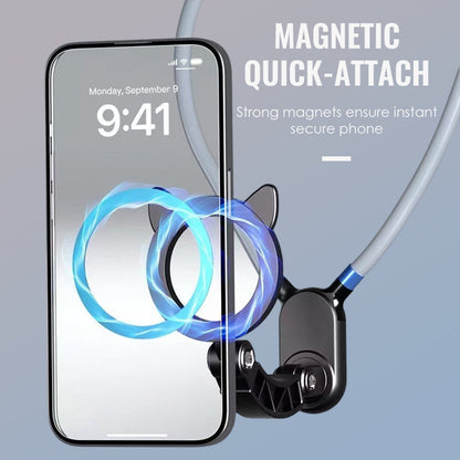MagNeck – Freihändiger Magnet-Handyhalter | 1+1 GRATIS