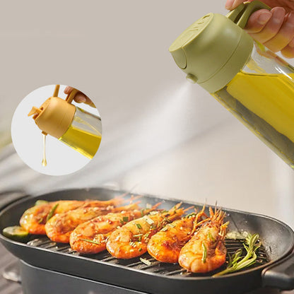 ClaraKitchen – 2-in-1 Multifunktionale Ölflasche | 1+1 GRATIS