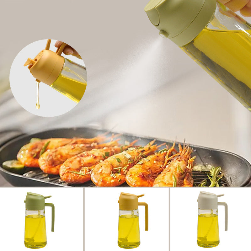 ClaraKitchen – 2-in-1 Multifunktionale Ölflasche | 1+1 GRATIS
