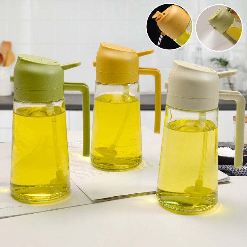 ClaraKitchen – 2-in-1 Multifunktionale Ölflasche | 1+1 GRATIS