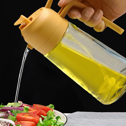 ClaraKitchen – 2-in-1 Multifunktionale Ölflasche | 1+1 GRATIS