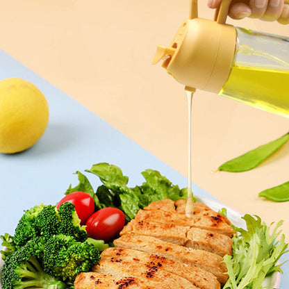 ClaraKitchen – 2-in-1 Multifunktionale Ölflasche | 1+1 GRATIS