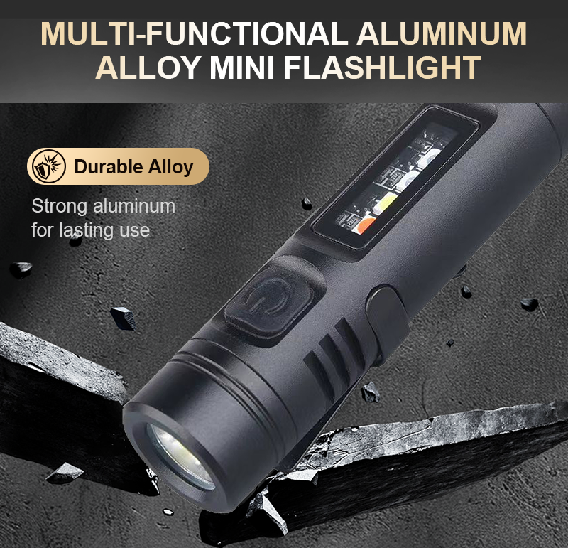 LumiPocket – Multifunktionale Mini-Taschenlampe | 1+1 GRATIS