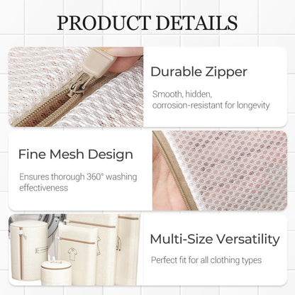 LaundryPro – Multi-Size Mesh Wäschesäcke | 1+1 GRATIS