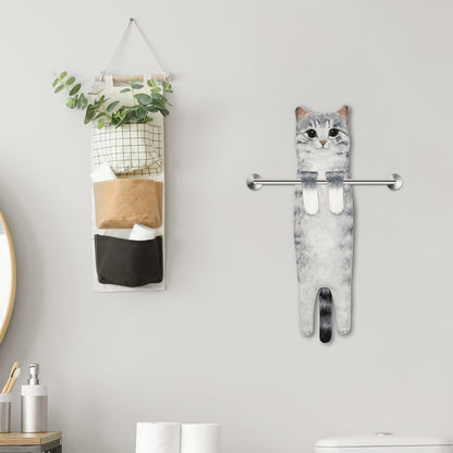 PurrTowel – Süßes Katzen-Handtuch | 1+1 GRATIS