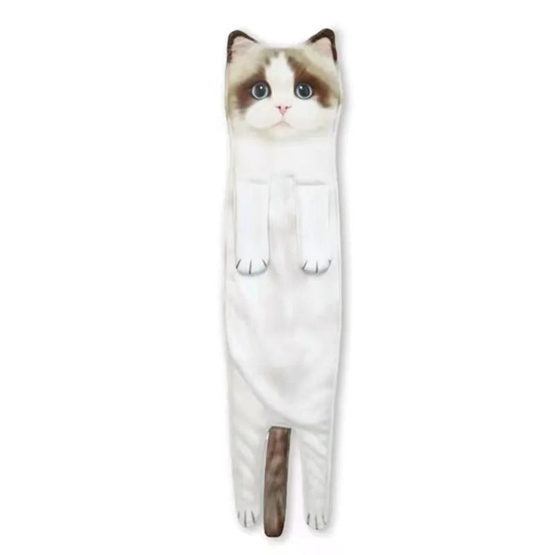 PurrTowel – Süßes Katzen-Handtuch | 1+1 GRATIS