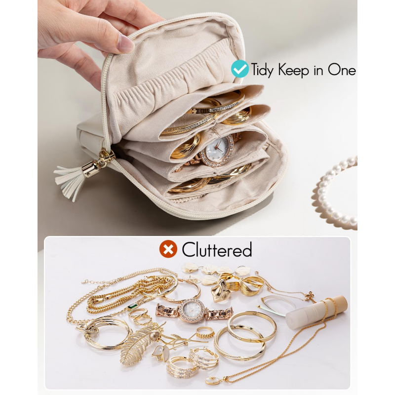 Emilia – Mini Reise-Schmucktasche | 1+1 GRATIS