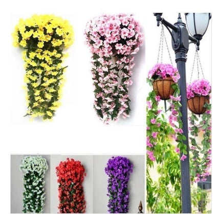 VividWall™ - Künstlicher Hängender Orchideenstrauß | 1+1+ GRATIS
