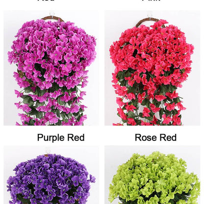 VividWall™ - Künstlicher Hängender Orchideenstrauß | 1+1+ GRATIS